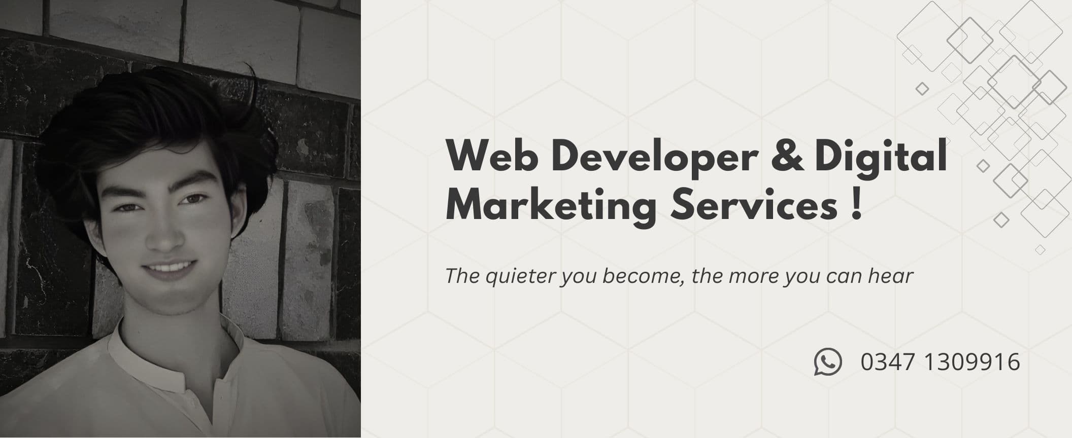 Mashal Huraira Web Developer and digital marketer