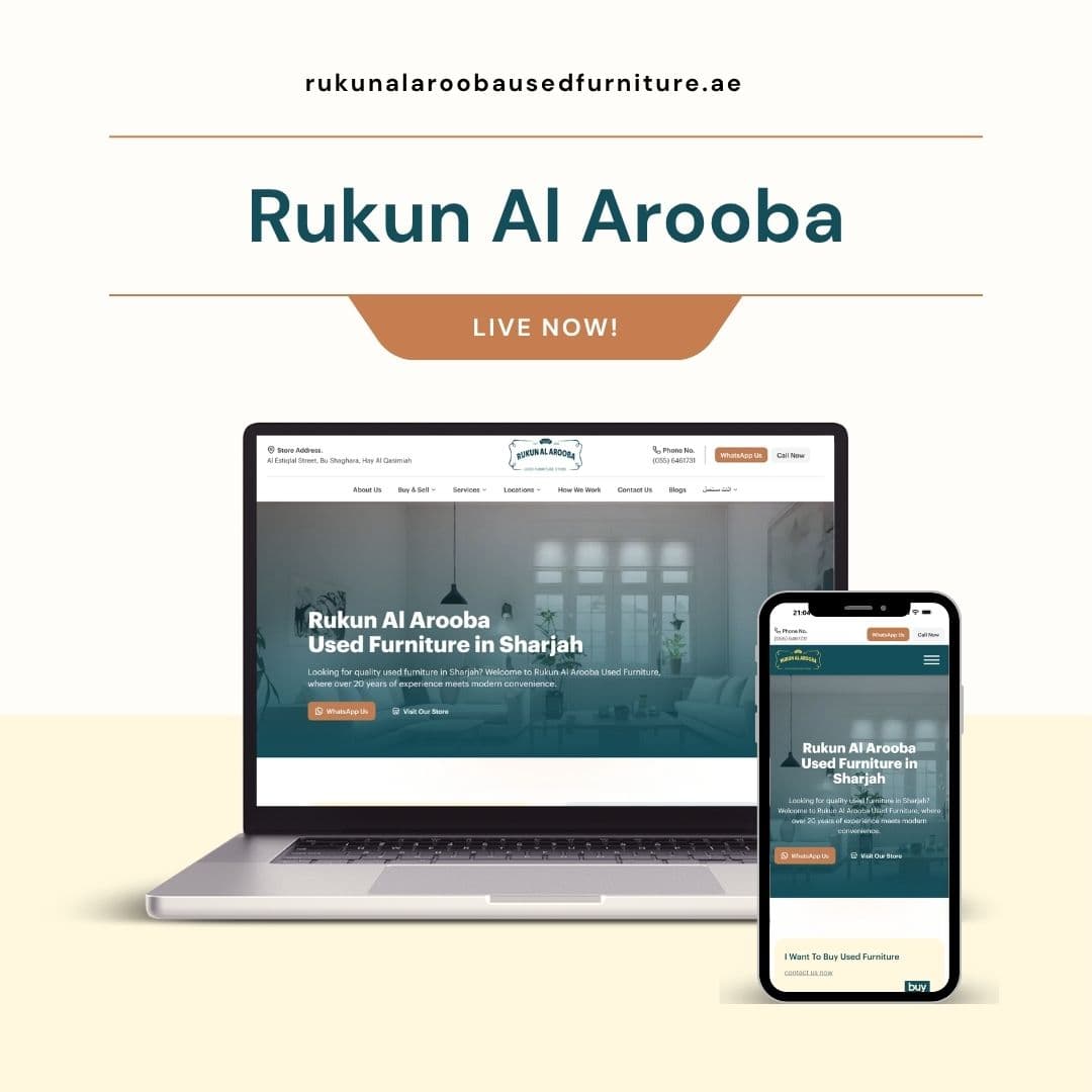 Rukun Al Arooba - Website Development & SEO Optimization (Since October 2025)
